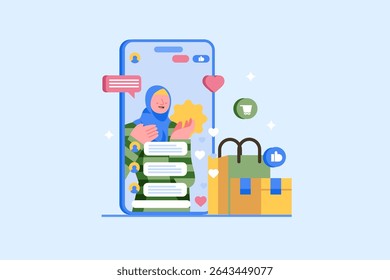 Gen Z Vendendo Produtos Via Mídia Social