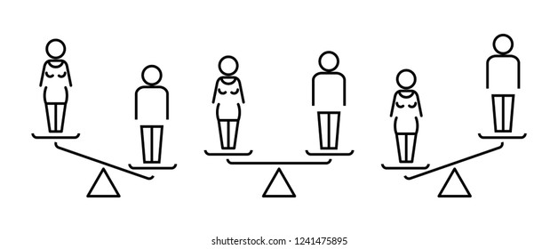 Gender balance icon