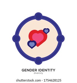 Gender diversity vector illustration flat design