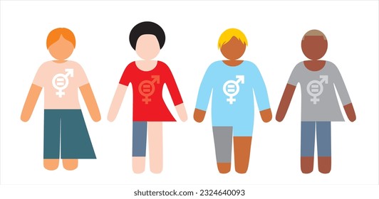 Igualdad de género. Todas las personas son importantes
