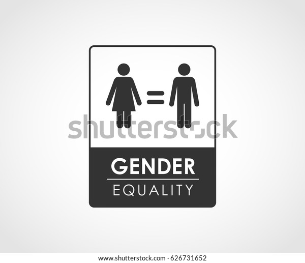 Gender Equality Concept Design Stock Vector Royalty Free 626731652 Shutterstock 3304