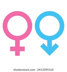 gender equality sign of humanities, rainbow sign of freedom of gender