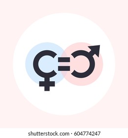 Gender Equity Symbol, Icon