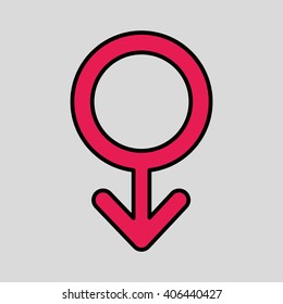 gender icon design , vector illustration