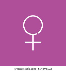 Gender icon illustration isolated vector sign symbol
