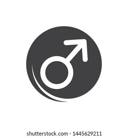 gender icon logo vector illustration design