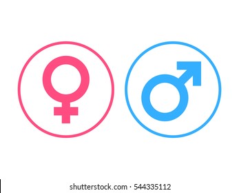 Male Female Gender Symbols Hd Stock Images Shutterstock