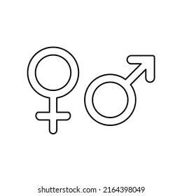 gender icon icon, vector illustration