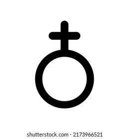 gender icon vector illustration logo template for many purpose. Isolated on white background.