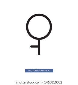 gender icon vector illustration template