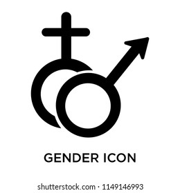 Gender icon vector isolated on white background for your web and mobile app design, Gender logo concept