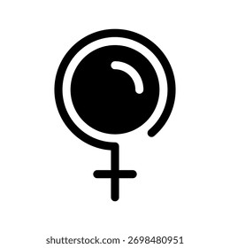 Vektorsymbol-Designgrafik für Geschlechter