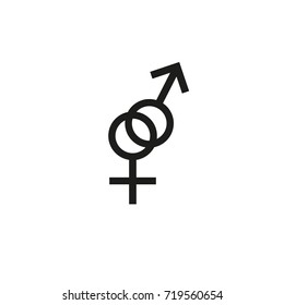 Gender icons vector
