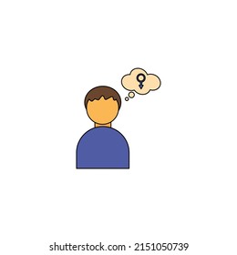 gender identity vector type icon