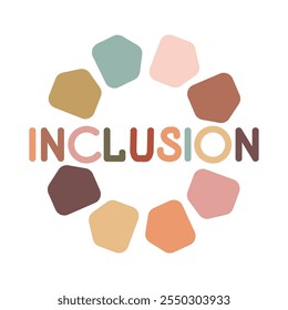 Gender Logo equality and social equality. Disability rights. Culture team group. Equality culture inclusion and diversity logo. Vector