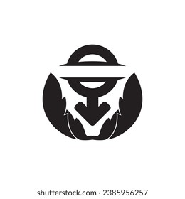 Gender logo icon symbol vector design template illustration.