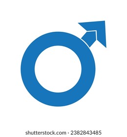 gender logo icon vector design template