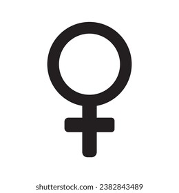 plantilla de diseño vectorial de icono de género