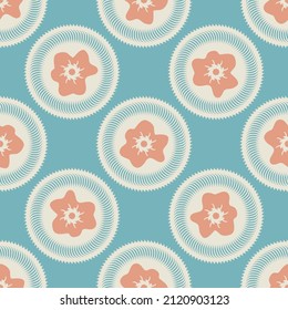 Fondo vectorial sin fisuras de género. Sencillo y romántico patrón de 2 tonos. Papel tapiz infantil o escándalo por toda la prensa. 