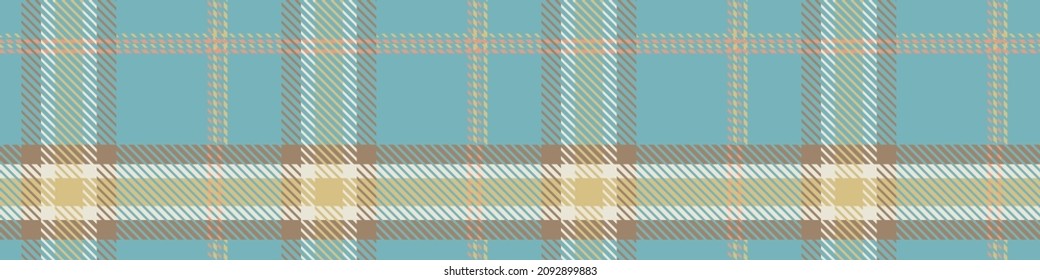 Borde vectorial sin fisuras de género neutro. Fondo de comprobación del color del bebé de Gingham. Tejidos por todas partes. 