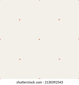 Gender neutral sprigged foliage seamless vector background. Simple whimsical botanical 2 tone pattern. Kids nursery wallpaper or scandi all over print. 