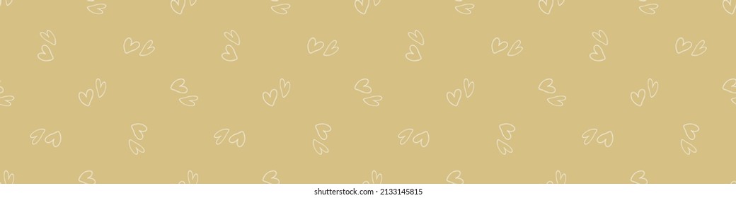 Genderneutraler Sonnenschein-Vektorbanner . Einfache skurrile romantische 2-Töne Grenze. Kindermädchen oder Skandale im ganzen Druck. 