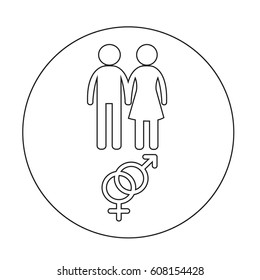 Gender people icon