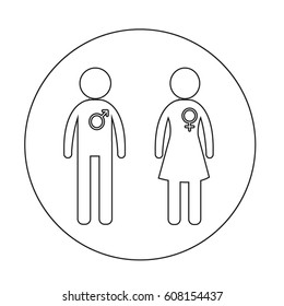 Gender people icon