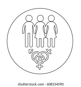 Gender people icon