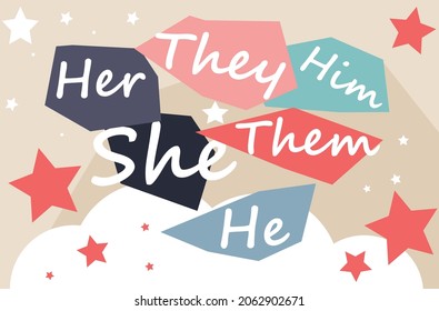 Gender Pronouns, Gender Pronouns Graphics