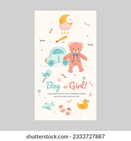 Gender reveal boy or girl story