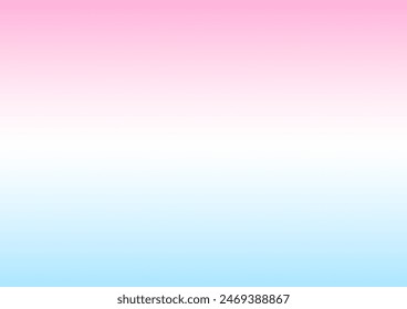 gender reveal party concept, gradient of blue, pink and white, represents a boy or girl will be born. design for  web banner, poster, brochure, wallpaper, invitation gender reveal.