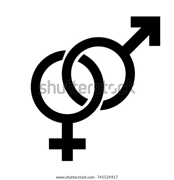 Gender Sign Stock Vector (Royalty Free) 741529417 | Shutterstock