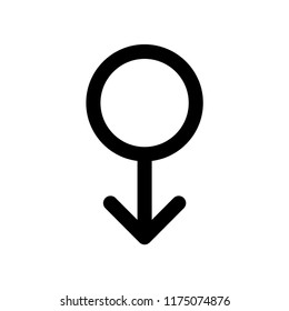 gender sign icon vector