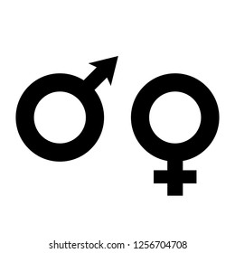 Gender sign icon vector