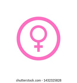 Gender Sign Symbol Icon Vector Illustration