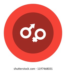 gender sign vector icon