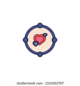 gender sign vector type icon