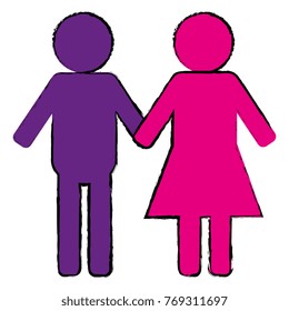 gender silhouette human icon
