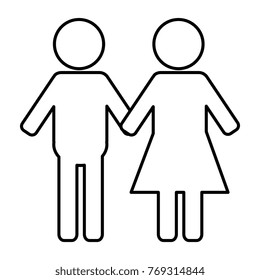 gender silhouette human icon