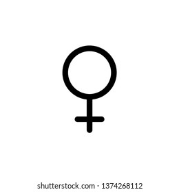 gender symbol icon vector