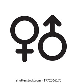Geschlechtsymbol, Vektorgrafik 