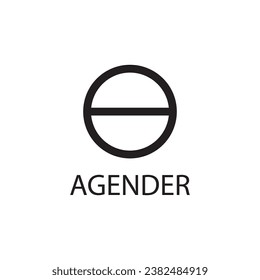 gender symbol icon vector template illustration logo design