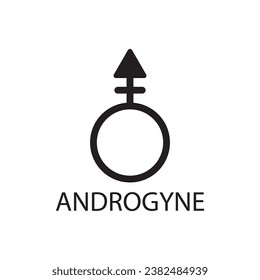 gender symbol icon vector template illustration logo design