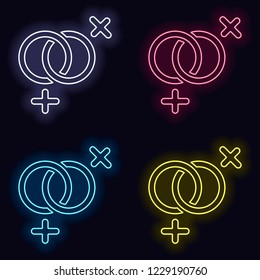 Female led relationship symbols