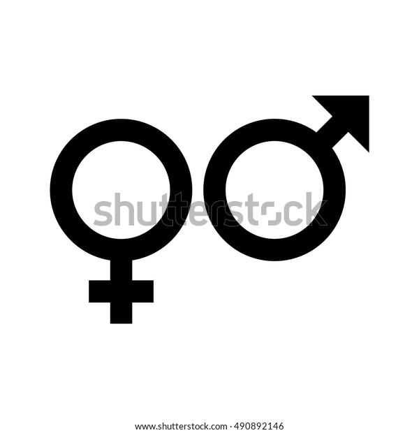 Gender Symbol Symbols Men Women Vector Stock Vector (Royalty Free ...