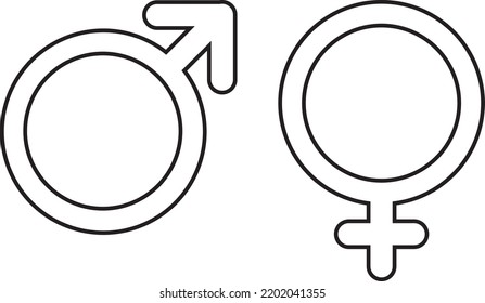 Geschlechtsymbol, Vektorgrafik, Vektorgrafik

