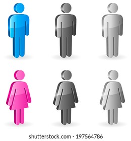 Gender symbols.