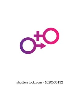 gender symbols vector