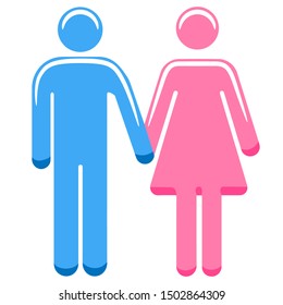 gender vector graphic clipart design